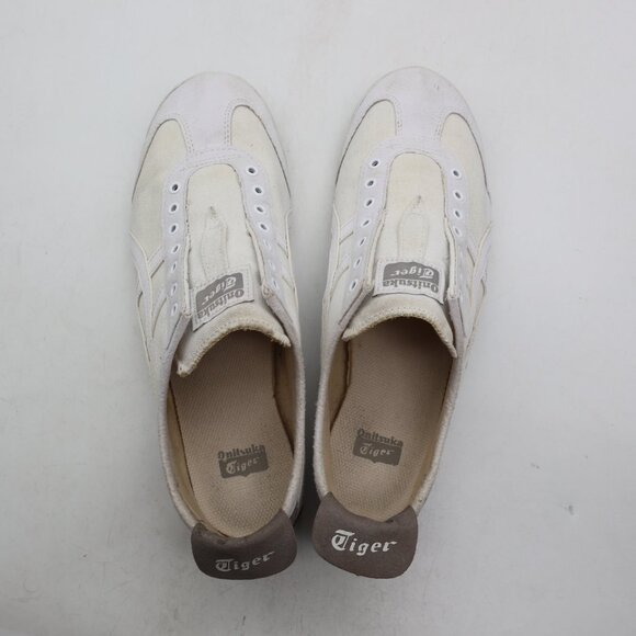 Onitsuka Tiger Mexico 66 Men's Size 9.5 Slip-On White Sneakers 1183A360 - Picture 9 of 11